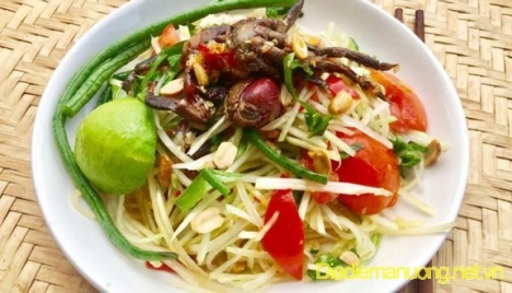 Gỏi Đu Đủ Ba Khía Thái Lan Ngon Gò Vấp