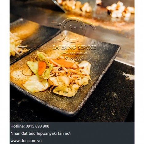 Nhận đặt tiệc Teppanyaki tại nhà Hotline 0915 898 908