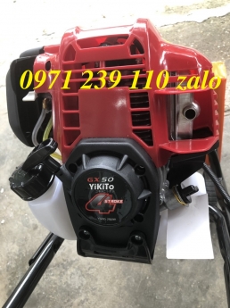 Combo máy xới đất xạc cỏ mini Yikito GX50 nhỏ gọn thích hợp làm vườn rau