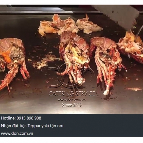 Nhận đặt tiệc Teppanyaki tại nhà Hotline 0915 898 908