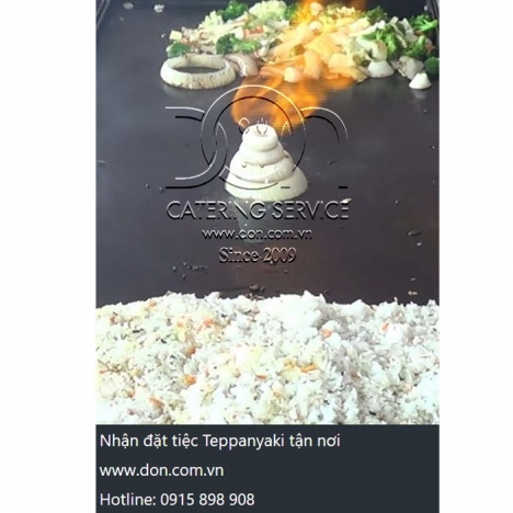 Nhận đặt tiệc Teppanyaki tại nhà Hotline 0915 898 908