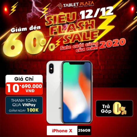 khuyến mãi iphone x giá chỉ 9.990.000 tại Tabet Plaz