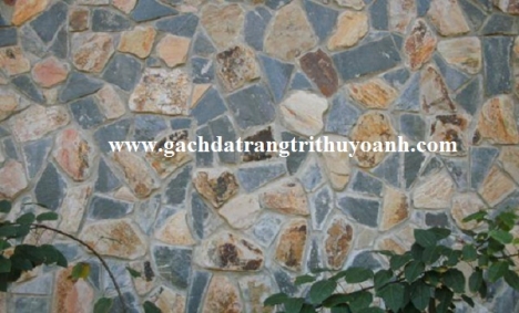 Đá chẻ tự nhiên, đá rối, đá chẻ bao vàng, đá chẻ bao xanh