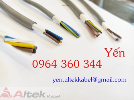 cáp điều khiển, cáp tín hiệu Altek Kabel nhiều lõi mềm