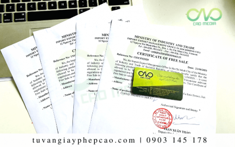 Certificate of Free Sale hạt điều nhân thực hiện như thế nào?