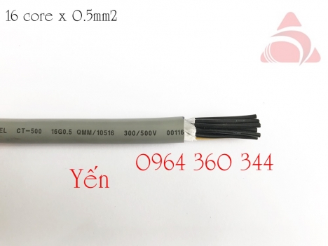 cáp điều khiển Altek Kabel 8x0.5mm2 bọc chống nhiễu