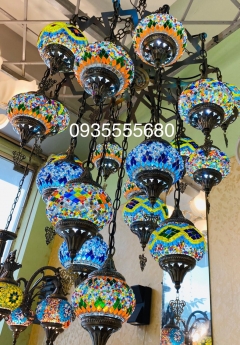 Giao lưu vài bộ đèn chùm hàng màu đẹp