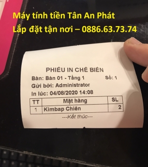 Chuyên máy tính tiền tại Bắc Ninh cho nhà hàng giá rẻ nhất