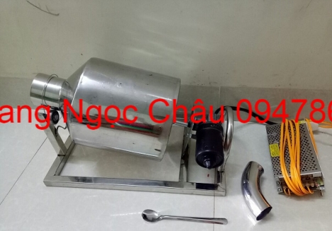 Máy rang hạt dẻ, máy rang ngũ cốc Ngọc Châu