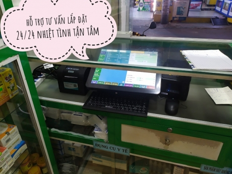 Cung cấp máy tính tiền giá rẻ cho Nhà Thuốc tại Long Xuyên