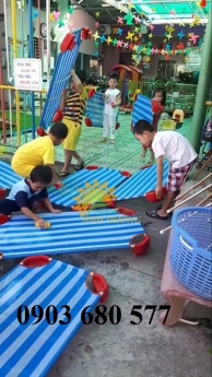 Cung cấp giường ngủ lưới mầm non dành cho trẻ em giá SỐC