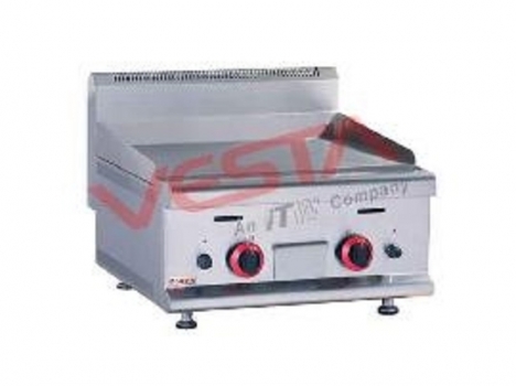 Bếp chiên rán mặt phẳng dùng gas