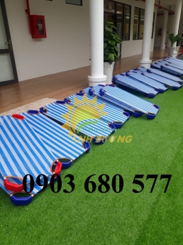 Cung cấp giường ngủ lưới mầm non dành cho trẻ em giá SỐC