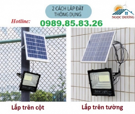 ﻿Đèn led chiếu sáng 60W sử dụng năng lượng mặt trời, đèn mặt trời 60W