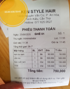 Cung cấp Giấy in hóa đơn nhiệt k80 cho nhà hàng ở Hà Nội