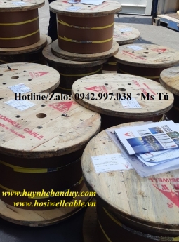 Cáp tín hiệu Hosiwell chống cháy, chống nhiễu: 1.0mm2, 1.5mm2, 2.5mm2