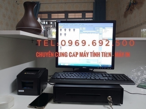 Máy tính tiền cho tiệm mỹ phẩm ở Vĩnh Long