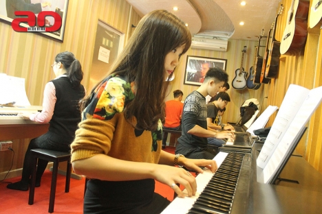 Khóa học đàn Piano tại Trung tâm Nghệ thuật Adam