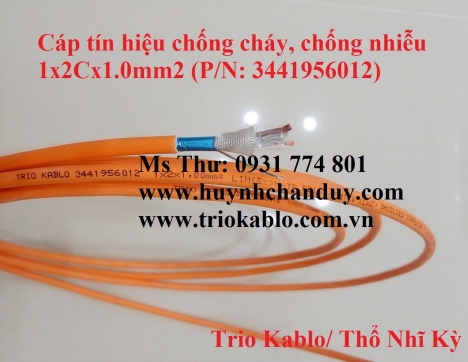 Cáp tín hiệu chống cháy, chống nhiễu Trio kablo