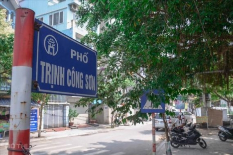 Bán đất diện tích 73m2 mặt đường Trịnh Công Sơn - Tây Hồ Mt 4.6m chào 26.5 tỷ Có thương lượng LH: