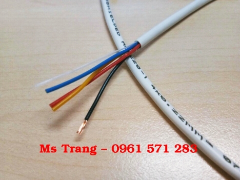 Cáp báo cháy 4x0,22 6x0,22 8x0,22 giá đại lý tại Hà Nội