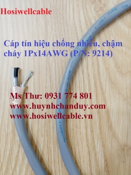Cáp tín hiệu chậm cháy Hosiwell - Thái Lan