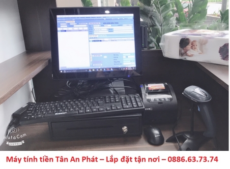 Lắp tận nơi máy tính tiền cho siêu thị mini giá rẻ Thanh Hóa