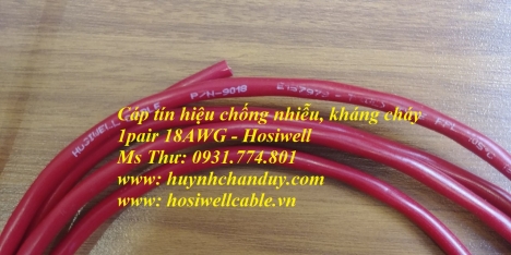 Cáp tín hiệu chống nhiễu, chống nước Hosiwell