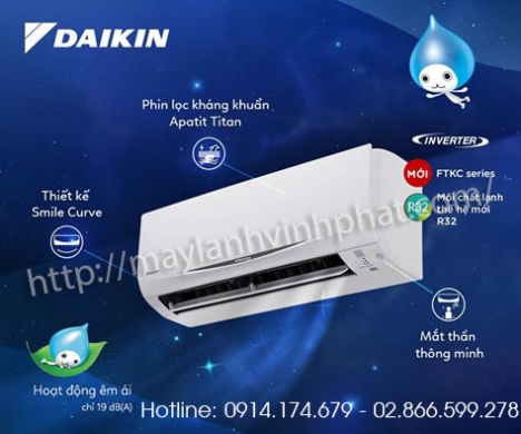 Bán Máy lạnh treo tường Daikin FTKA35UAVMV lắp trọn gói giá rẻ nhất quận 9