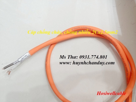 Cáp nguồn chống cháy 2C x 1.5mm2