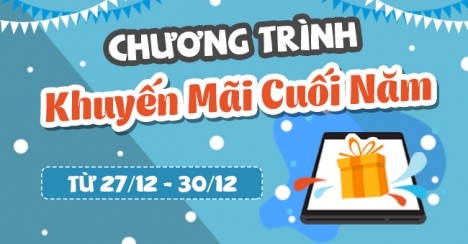 Chương trình khuyến mãi cuối năm tại GamecardVN