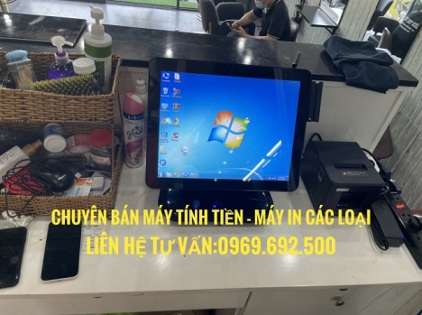 Thiết bị tính tiền ở Gia Lai cho tiệm tóc