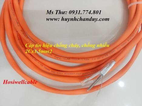 Cáp nguồn chống cháy 2C x 1.5mm2