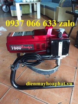 Máy phun sơn nước 1680, máy phun sơn mini nhà dân giá rẻ