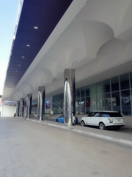 Ốp inox cửa thang máy