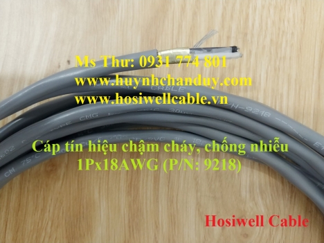 Cáp tín hiệu 22AWG loại 2pair 4 lõi