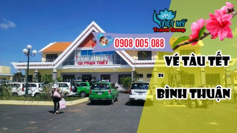 Đặt mua vé tàu Tết đi Bình Thuận