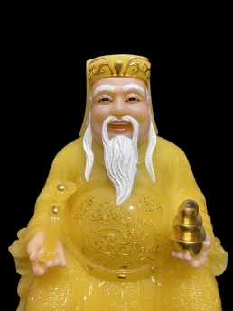 Tượng thần tài thổ địa, tượng tài địa bằng đá thạch anh tại Hà Nội