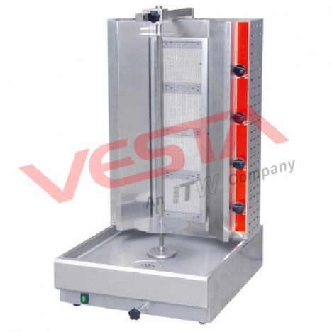 Máy nướng salamander dùng gas