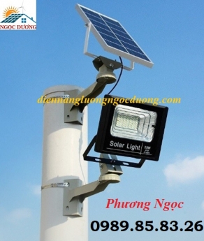 Đèn năng lượng mặt trời 25W, đèn led pha công suất 25W, đèn mặt trời