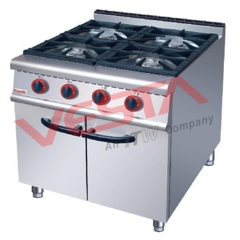 Bếp âu 4 họng có lò nướng