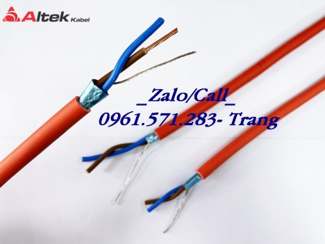 Cáp chống cháy chống nhiễu hàng nhập khẩu Altek Kabel