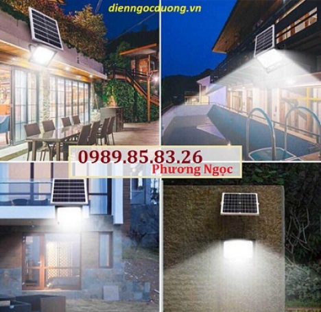 Đèn 40W năng lượng mặt trời, đèn pha led năng lượng mặt trời, đèn pha 40W