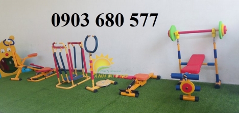 Cần bán thiết bị thể thao trẻ em cho trường mầm non, khu vui chơi, công viên