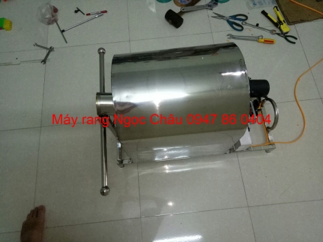 Máy rang đậu đỏ, bột đậu đỏ, ngũ cốc Ngọc Châu 5kg