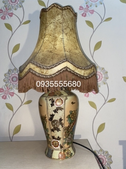 Giao lưu em đèn gốm satsuma hàng thửa