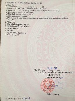 Bán gấp nhà đường số 8, Phường Linh Xuân,Thủ Đức,LH 0909428959.