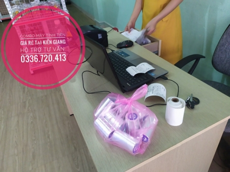 Bán máy tính tiền giá rẻ tại Bình Thuận cho tiệm thực phẩm sạch