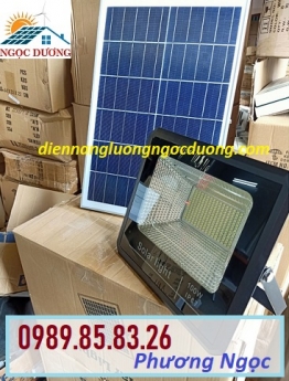 Đèn năng lượng mặt trời 100W, đèn mặt trời 100W led pha