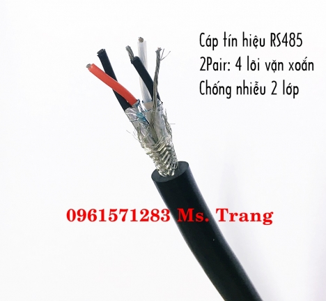 Cáp RS485 chống nhiễu 2 lớp lõi xoắn từng cặp hiệu Altek Kabel
